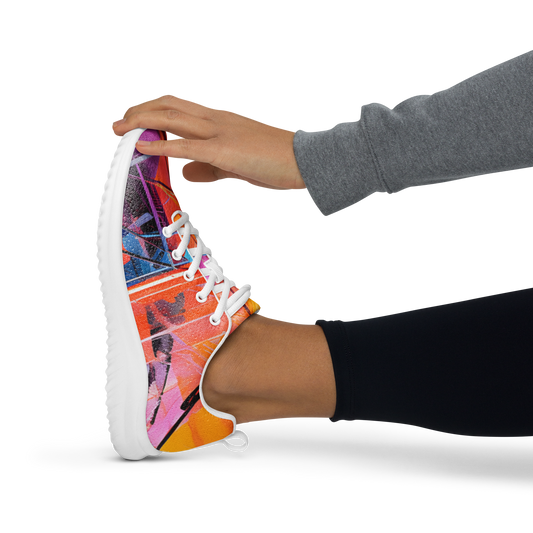 Color Burst: Women's Athletic Shoes