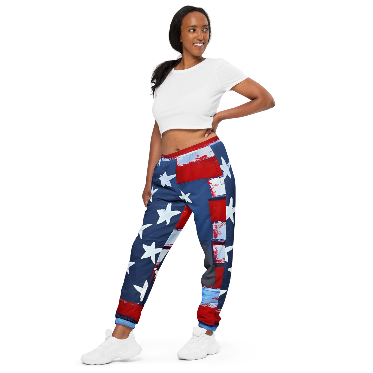 Liberty Threads: All-Over Print Unisex Track Pants