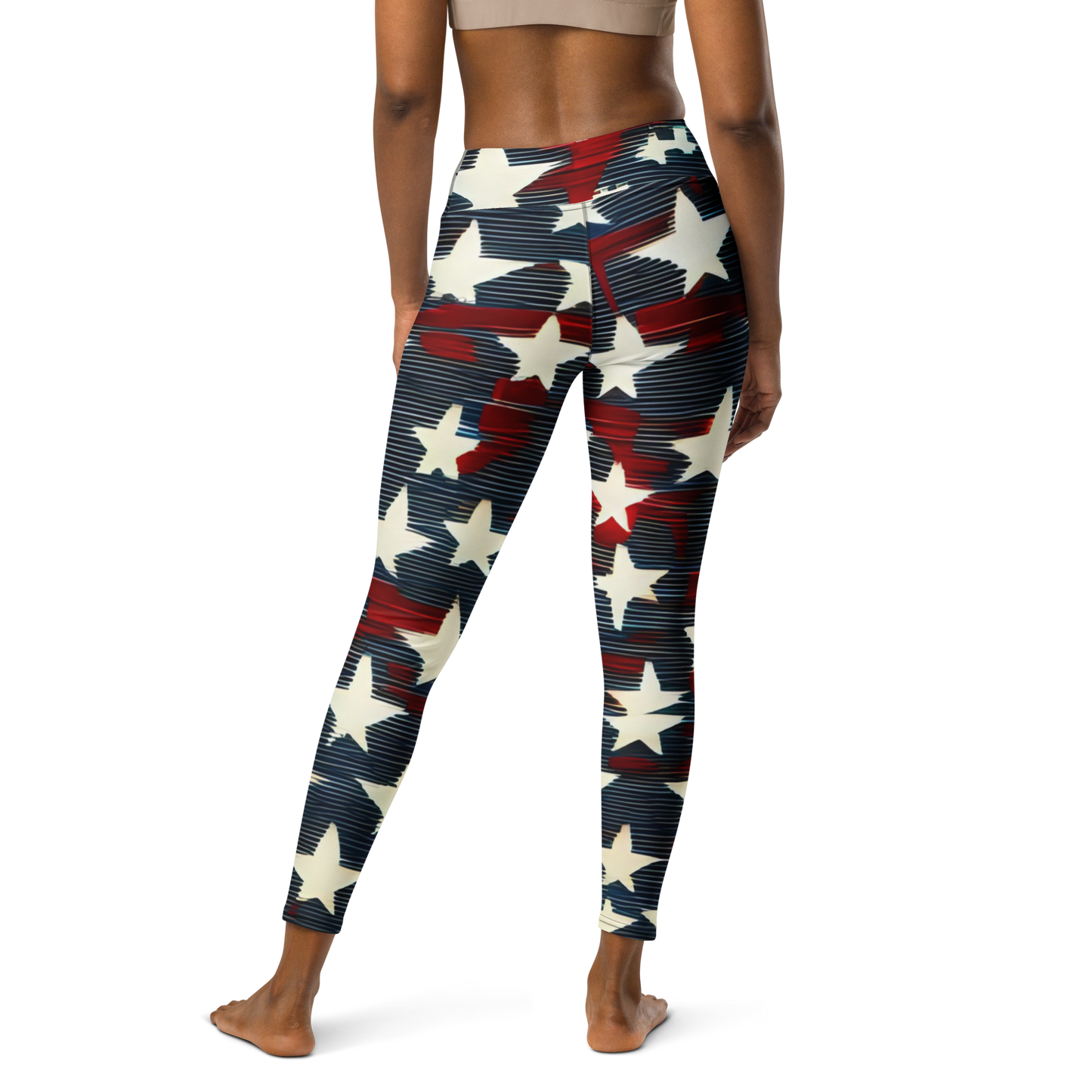 Liberty Threads: All-Over Print Yoga Leggings