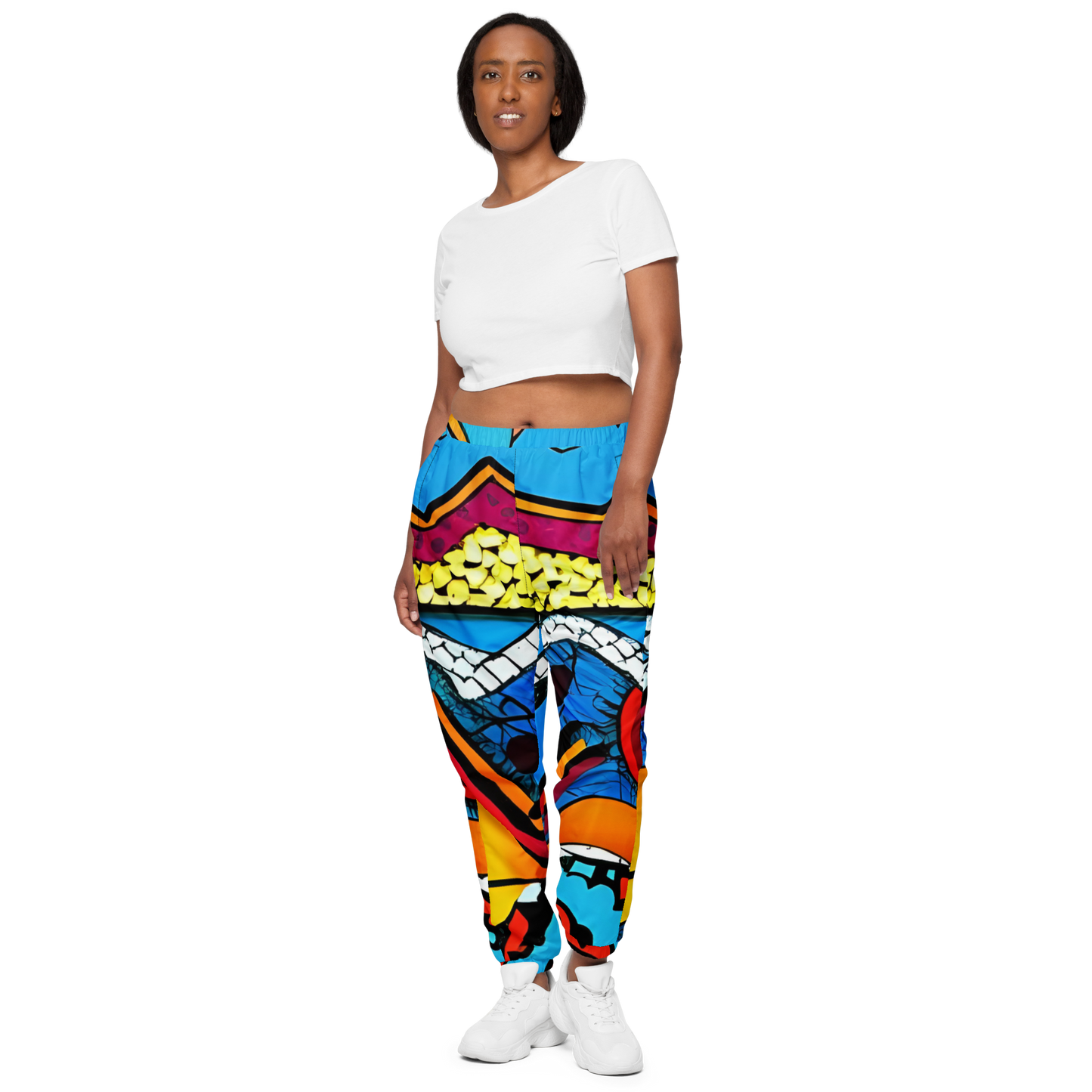 Pop Art: All-Over Print Unisex Track Pants