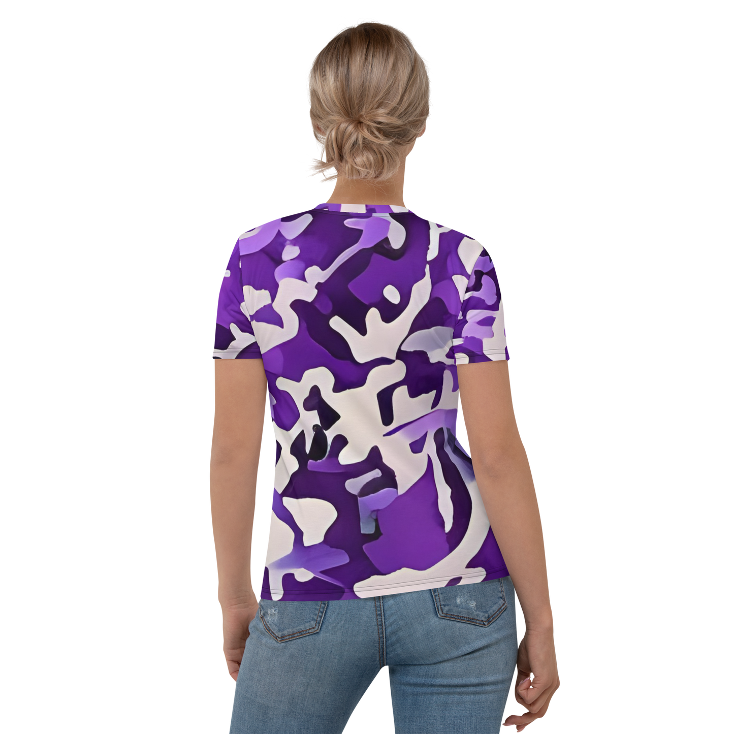 All-Over Print Women's Crew Neck T-Shirt