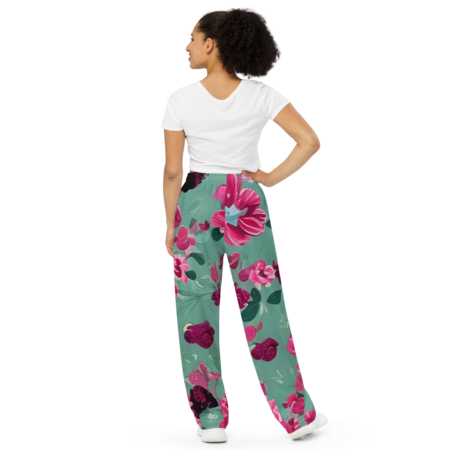 All-Over Print Unisex Wide-Leg Pants