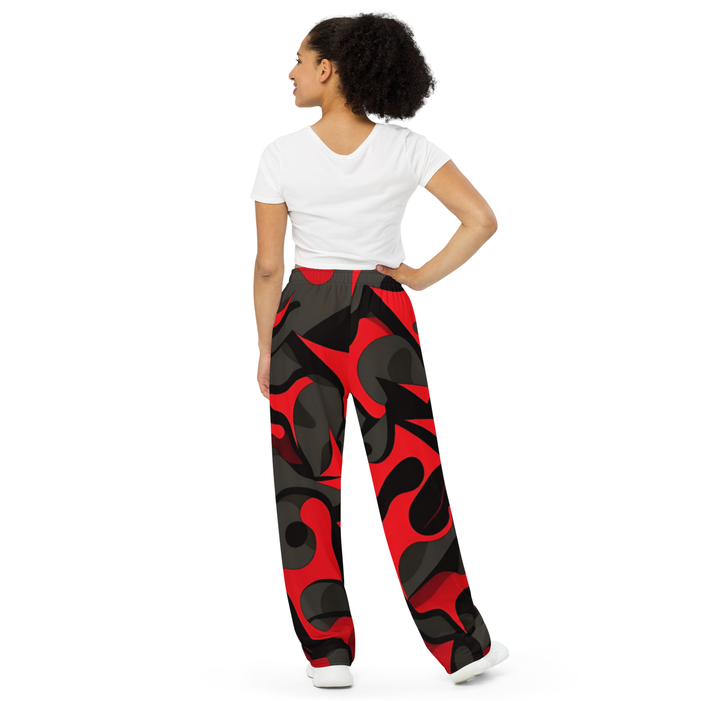 All-Over Print Unisex Wide-Leg Pants