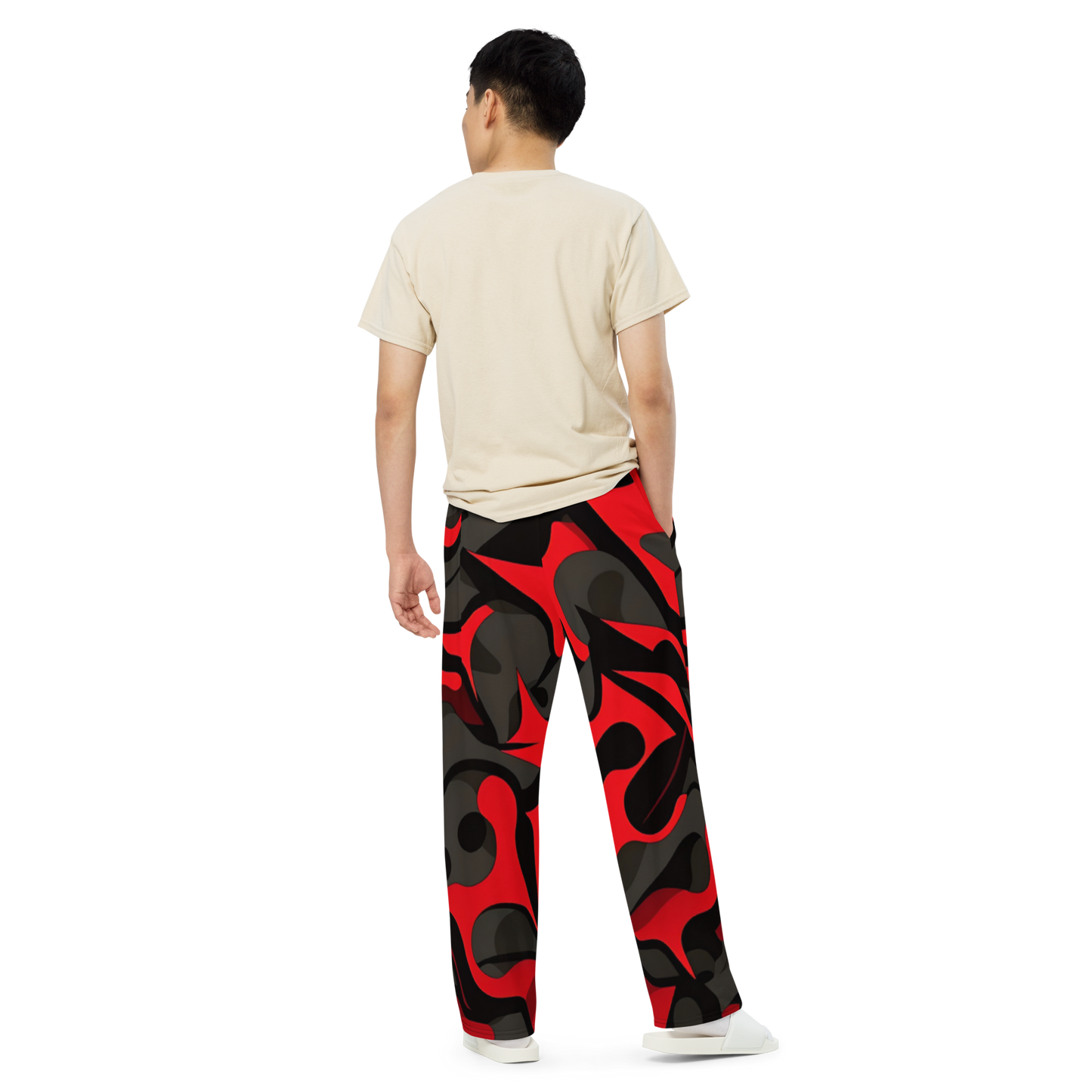 All-Over Print Unisex Wide-Leg Pants