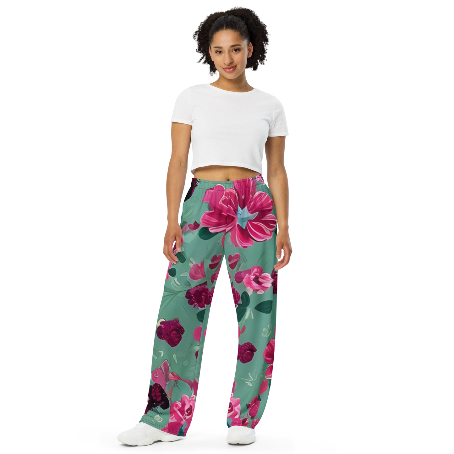 All-Over Print Unisex Wide-Leg Pants