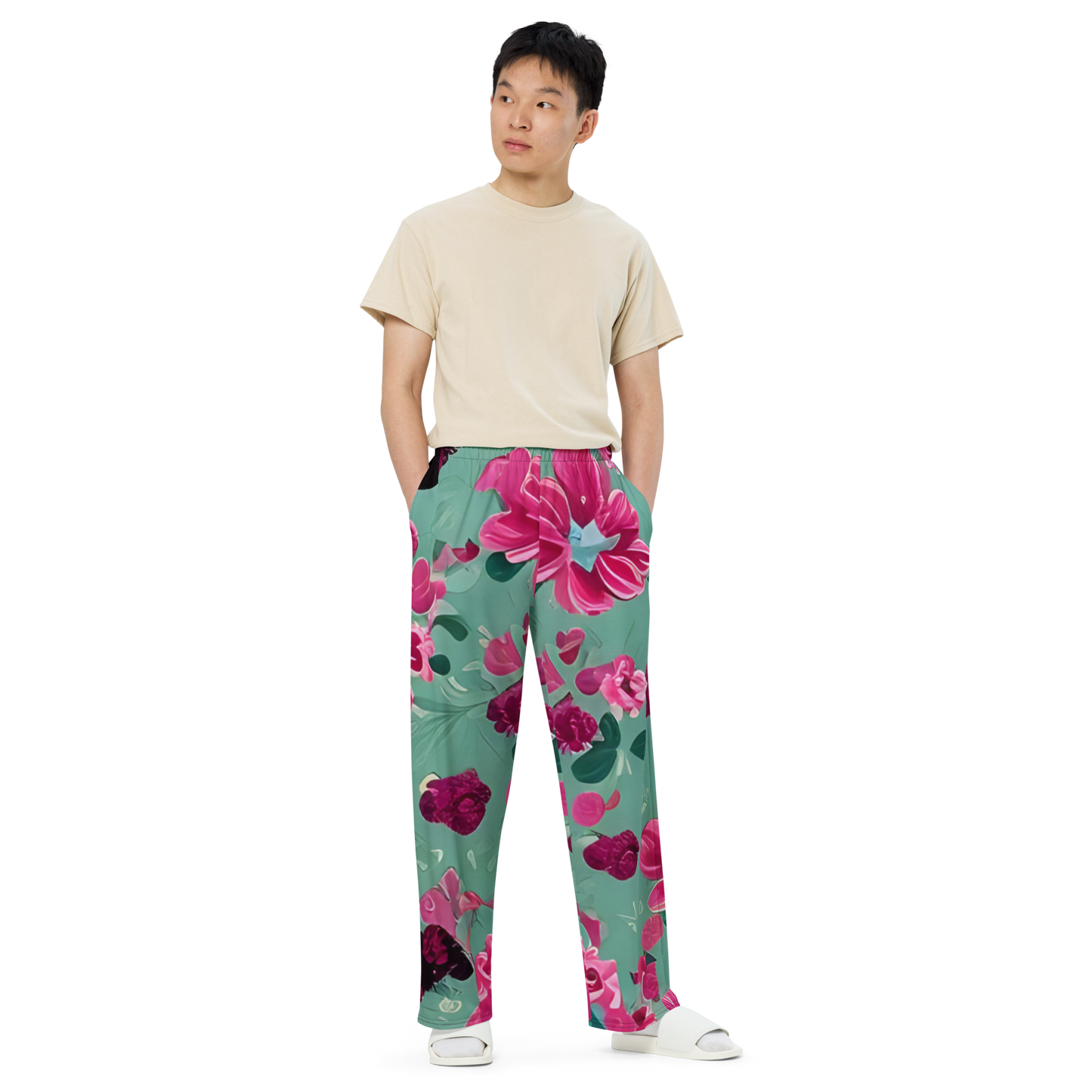 All-Over Print Unisex Wide-Leg Pants