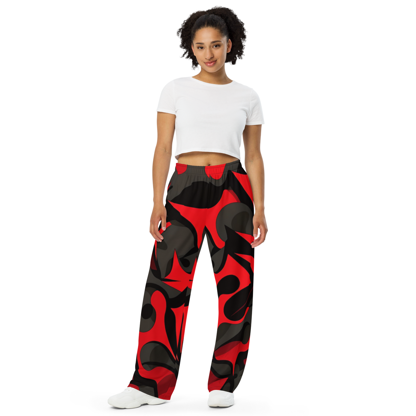 All-Over Print Unisex Wide-Leg Pants