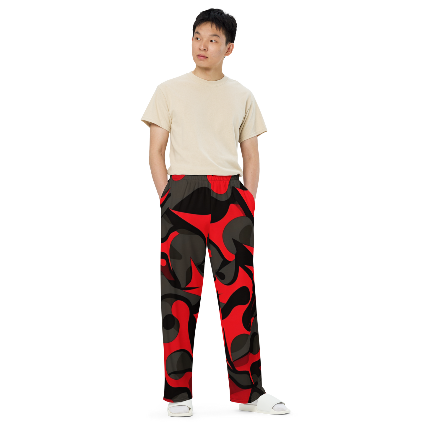 All-Over Print Unisex Wide-Leg Pants