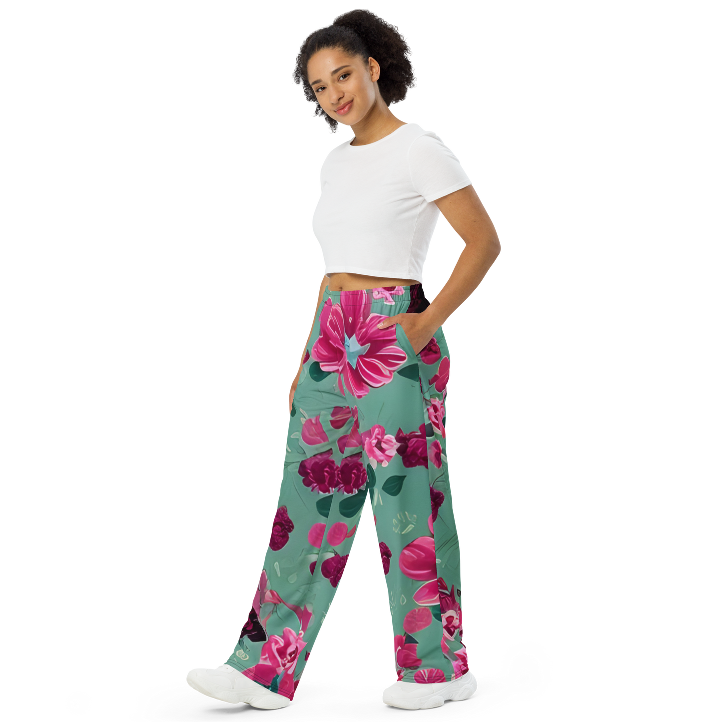 All-Over Print Unisex Wide-Leg Pants