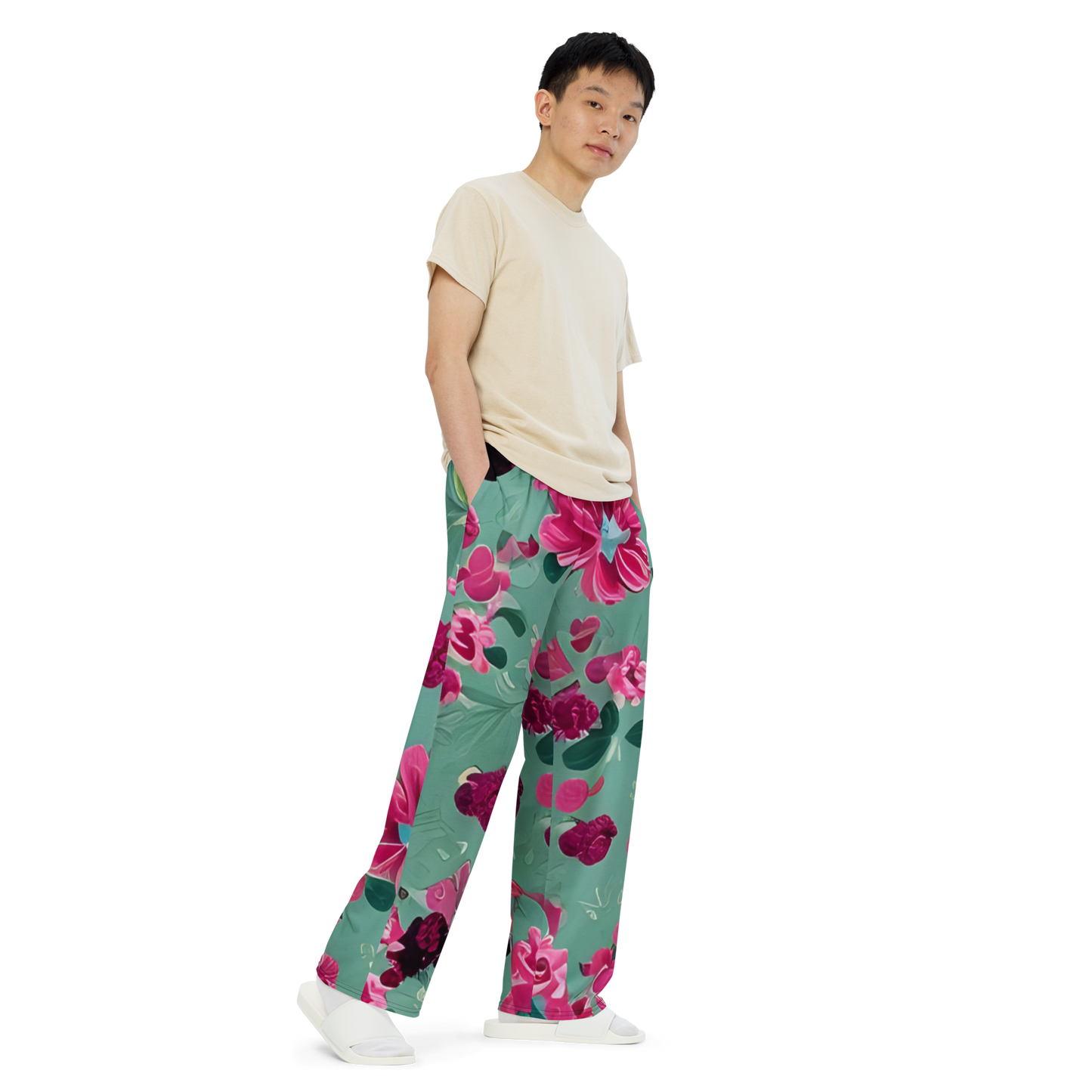 All-Over Print Unisex Wide-Leg Pants