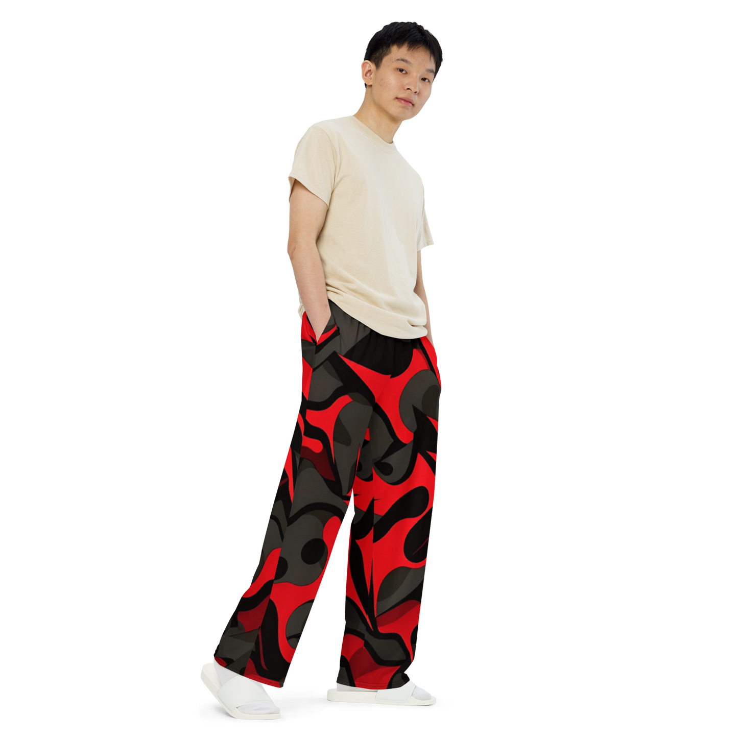 All-Over Print Unisex Wide-Leg Pants