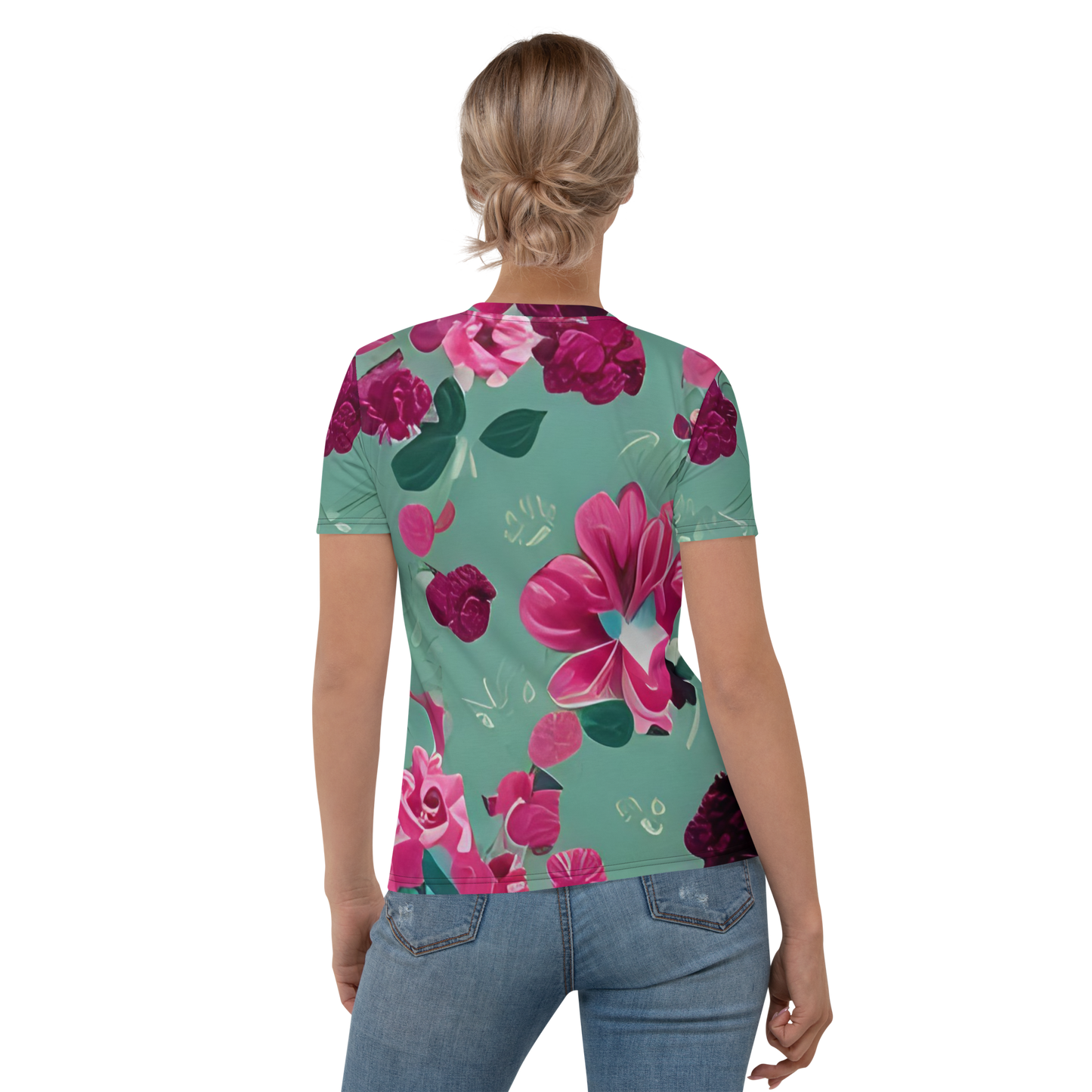 All-Over Print Women's Crew Neck T-Shirt