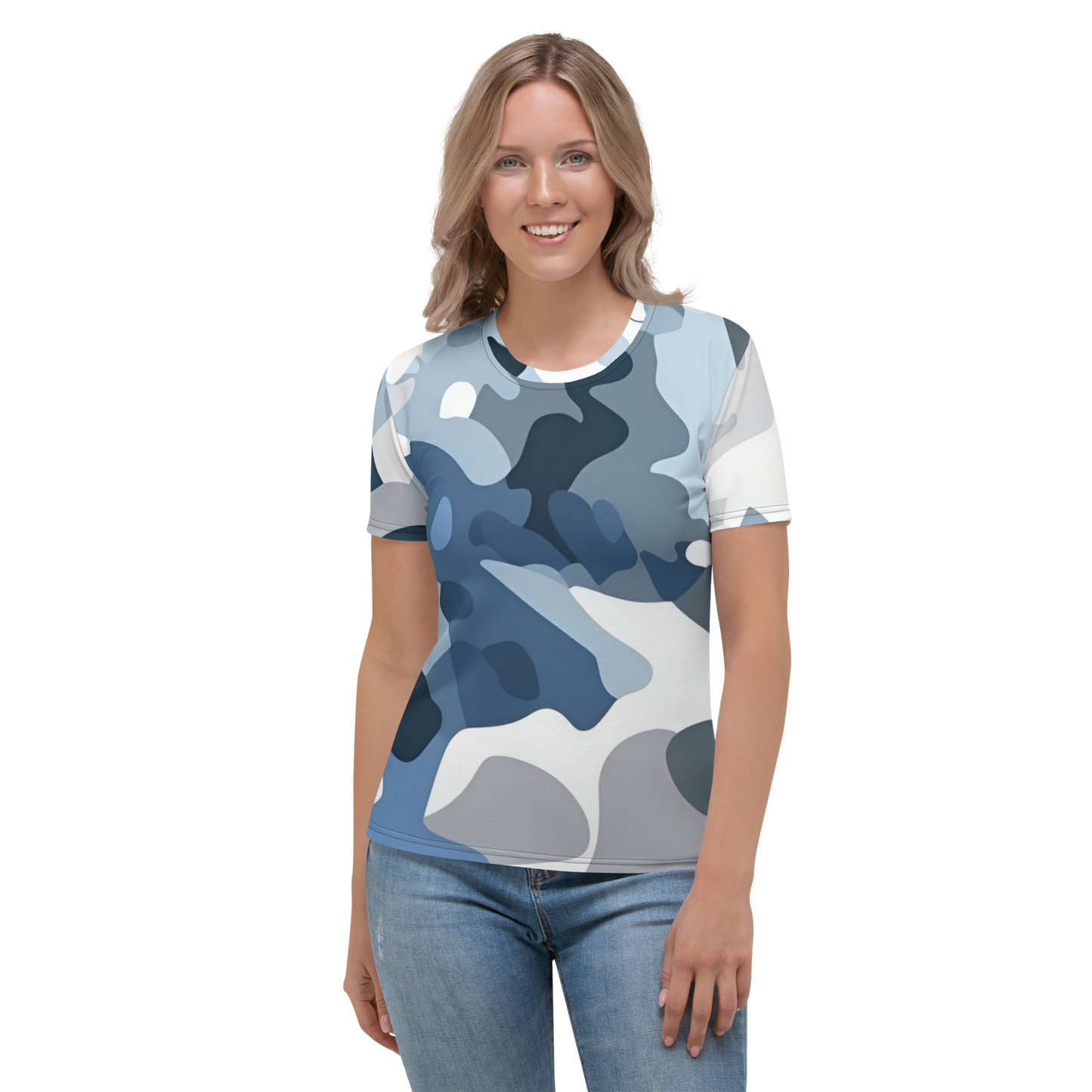 All-Over Print Women's Crew Neck T-Shirt