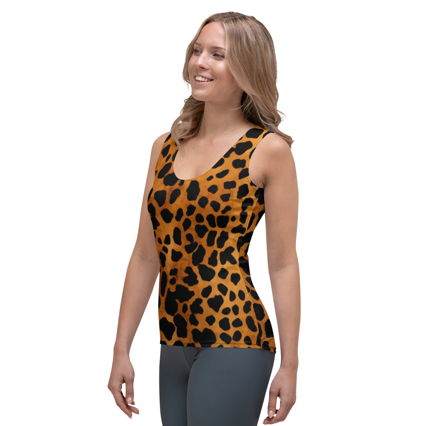 Leopard Pattern: All-Over Print Women's Tank Top