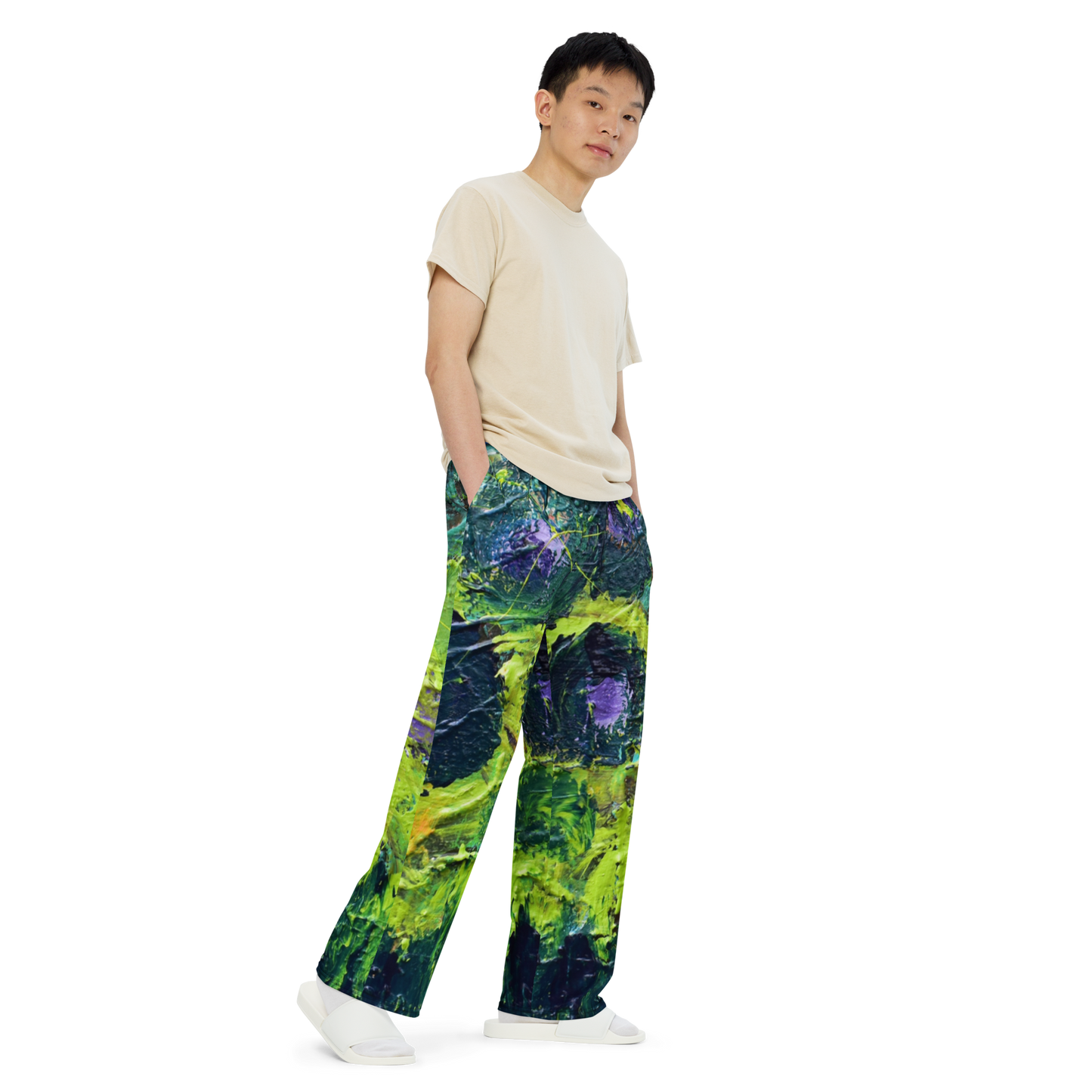 All-Over Print Unisex Wide-Leg Pants