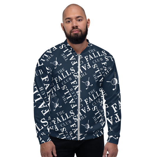 The Falls Club: All-Over Print Unisex Bomber Jacket