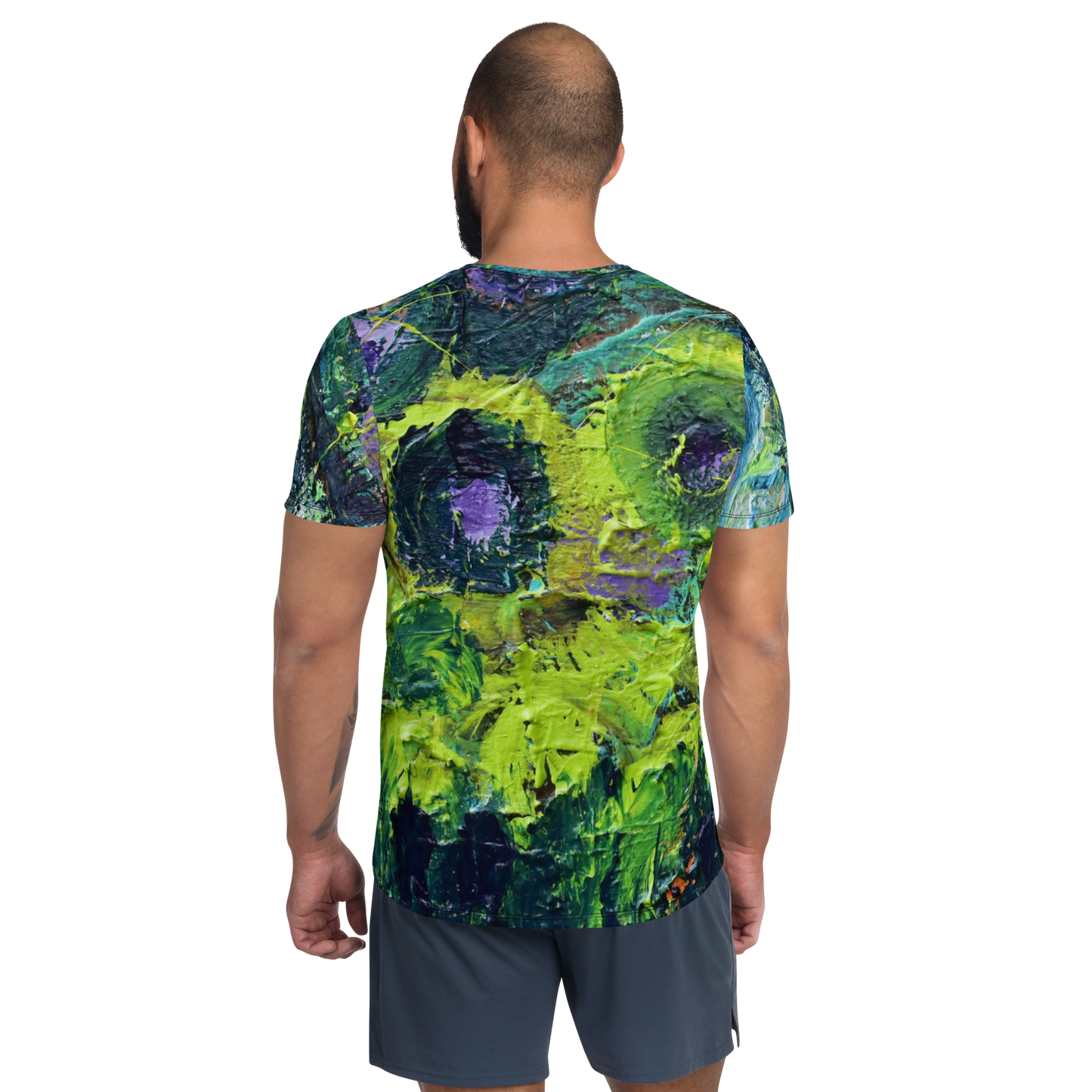 All-Over Print Men's Athletic T-Shirt