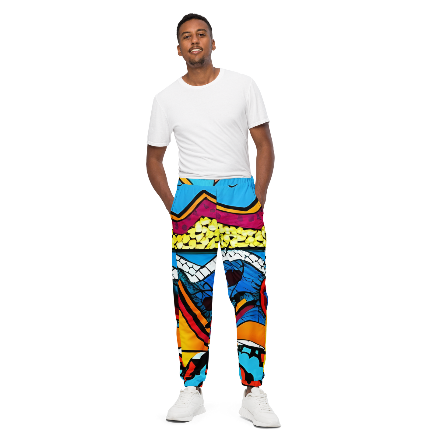 Pop Art: All-Over Print Unisex Track Pants