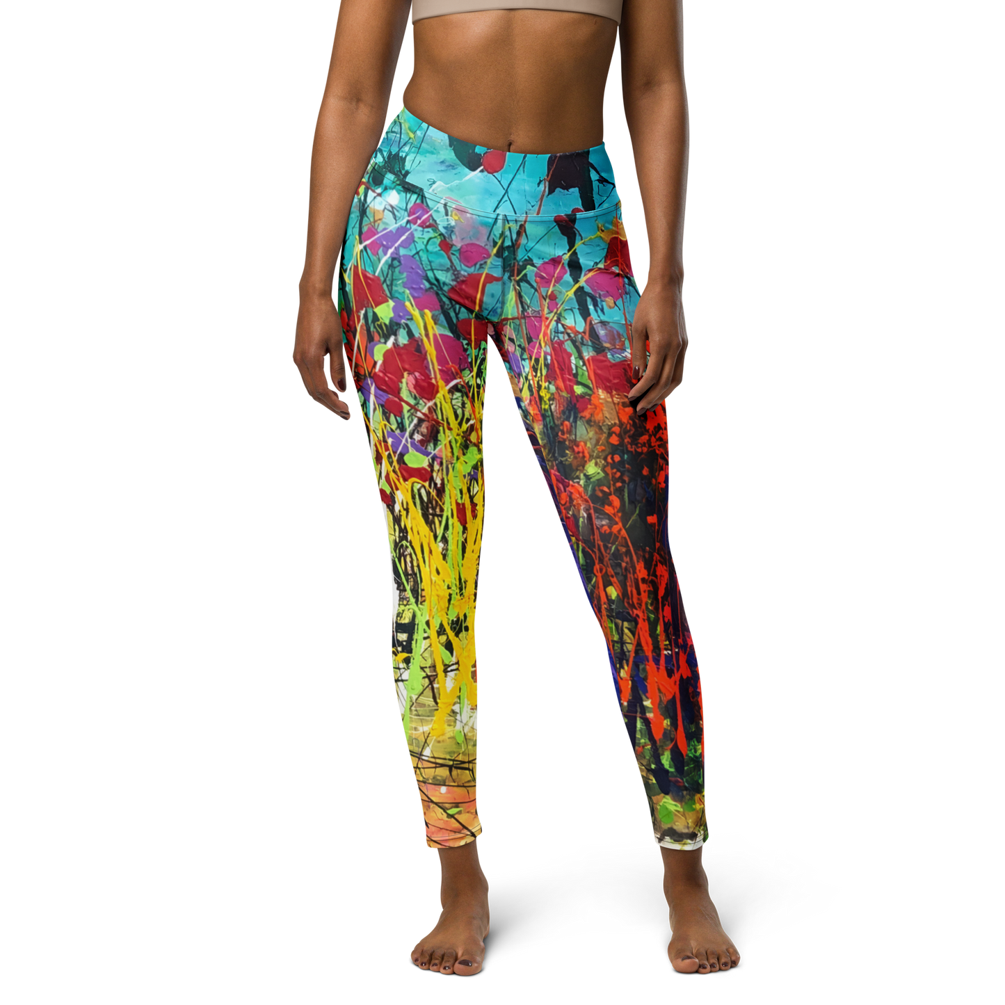 Jim Tucker : All-Over Print Yoga Leggings