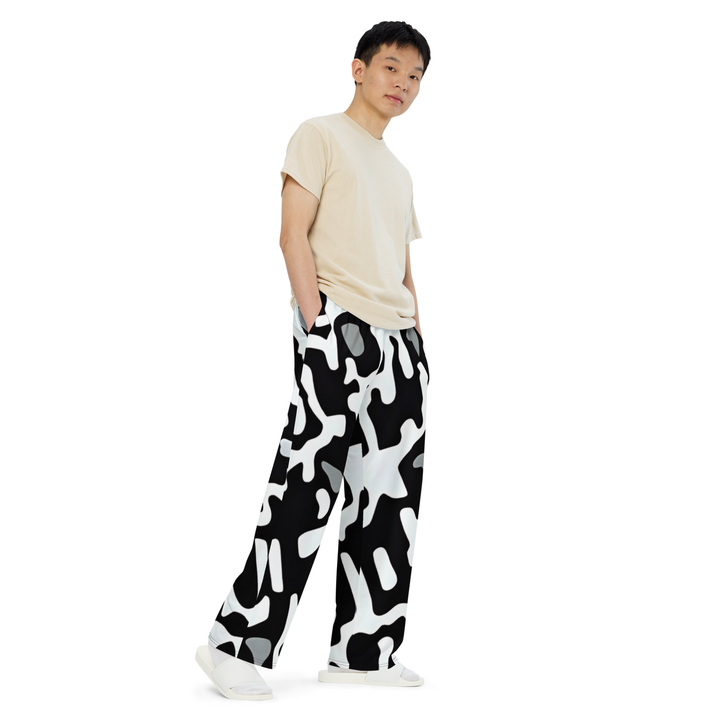 All-Over Print Unisex Wide-Leg Pants