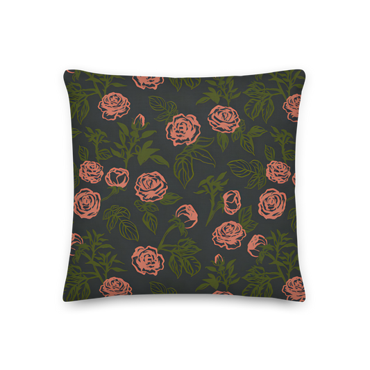Smell the Roses: All-Over Print Premium Pillow