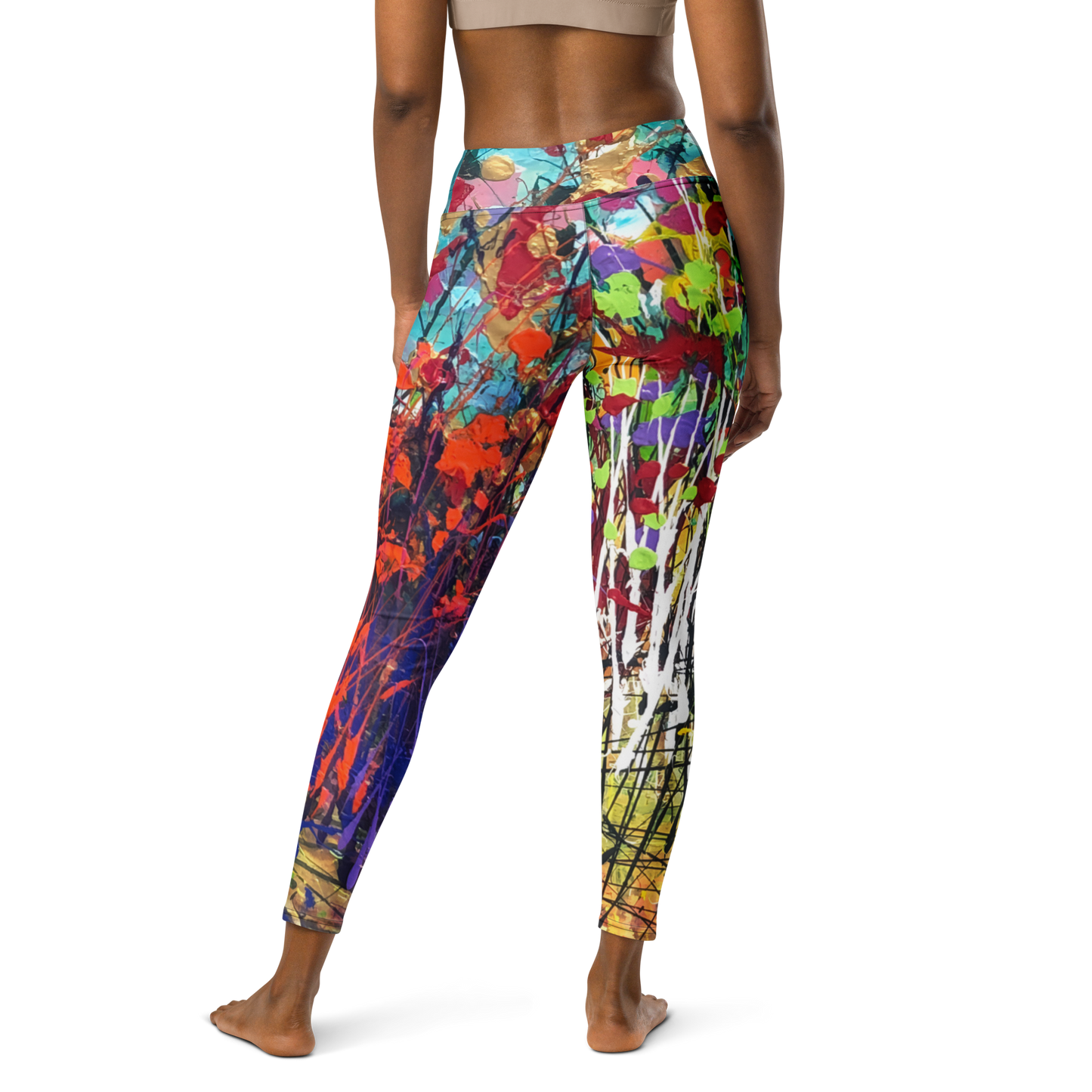 Jim Tucker : All-Over Print Yoga Leggings