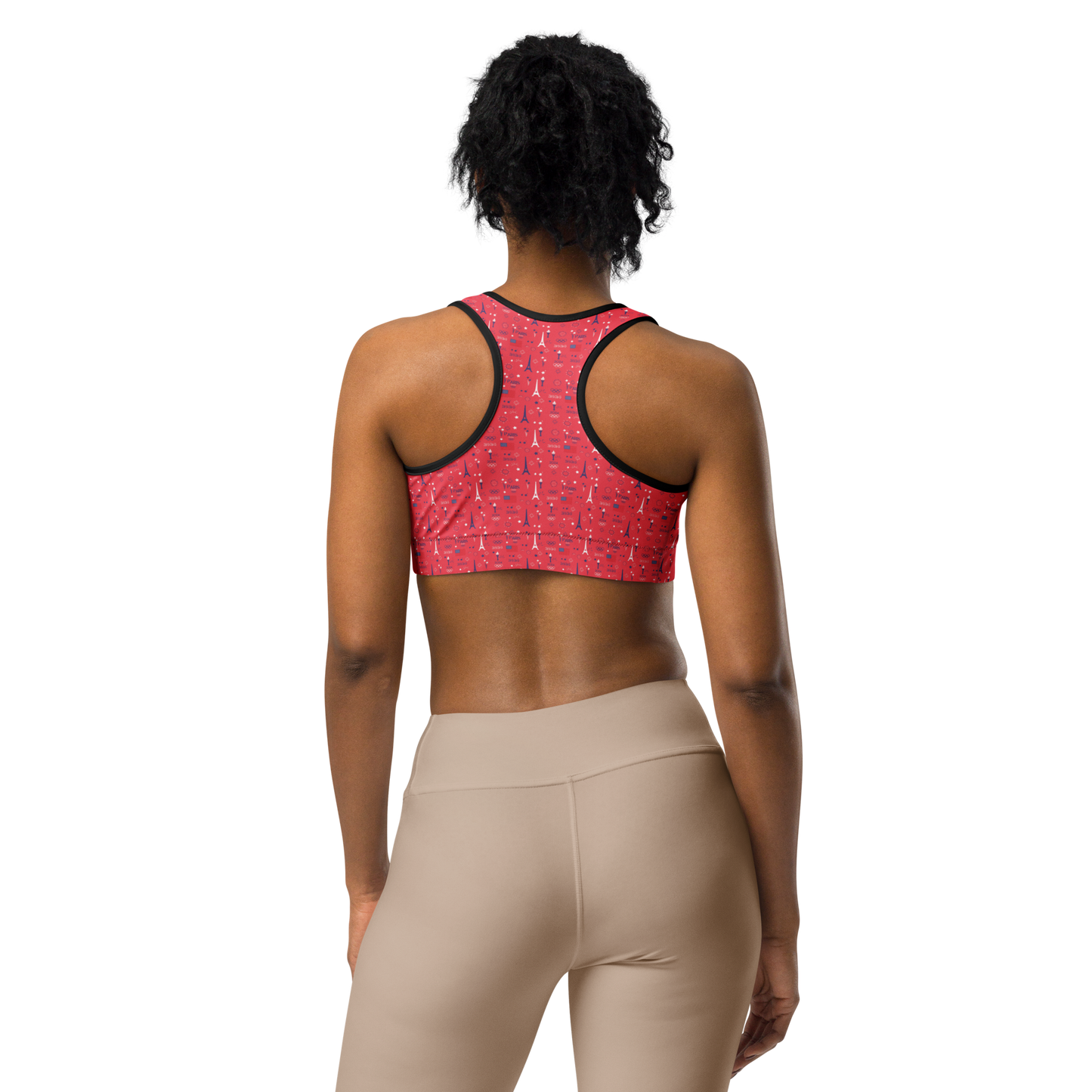 Olympics 2024: All-Over Print Sports Bra