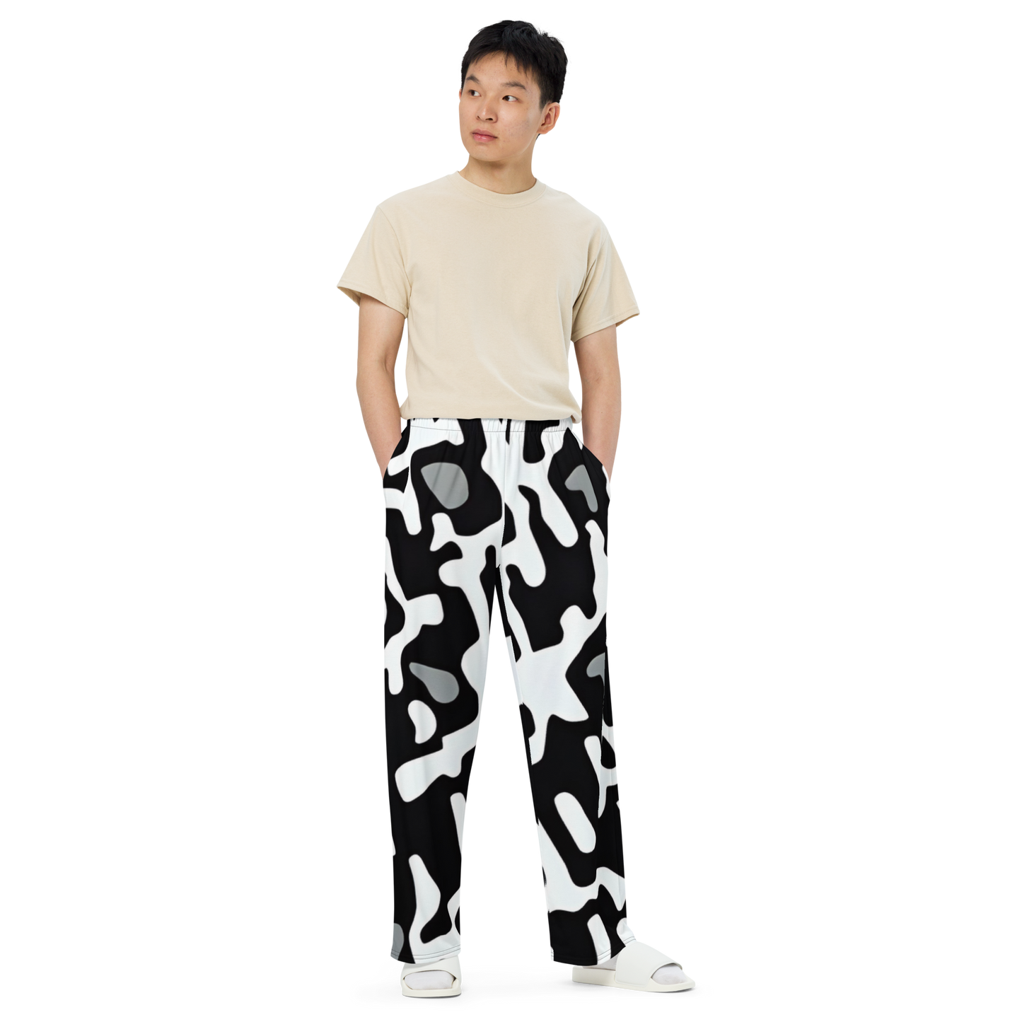 All-Over Print Unisex Wide-Leg Pants