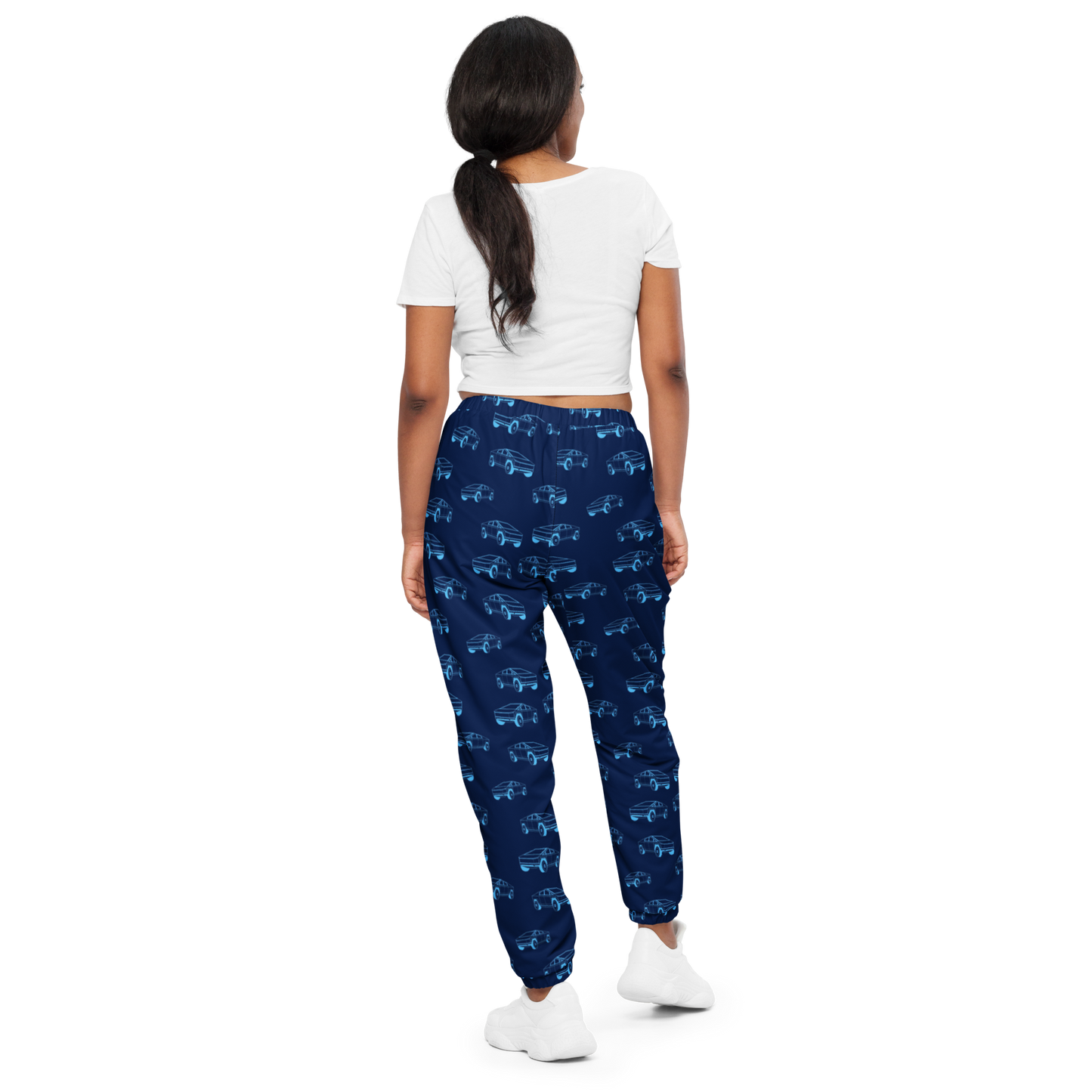 Tesla EV: All-Over Print Unisex Track Pants