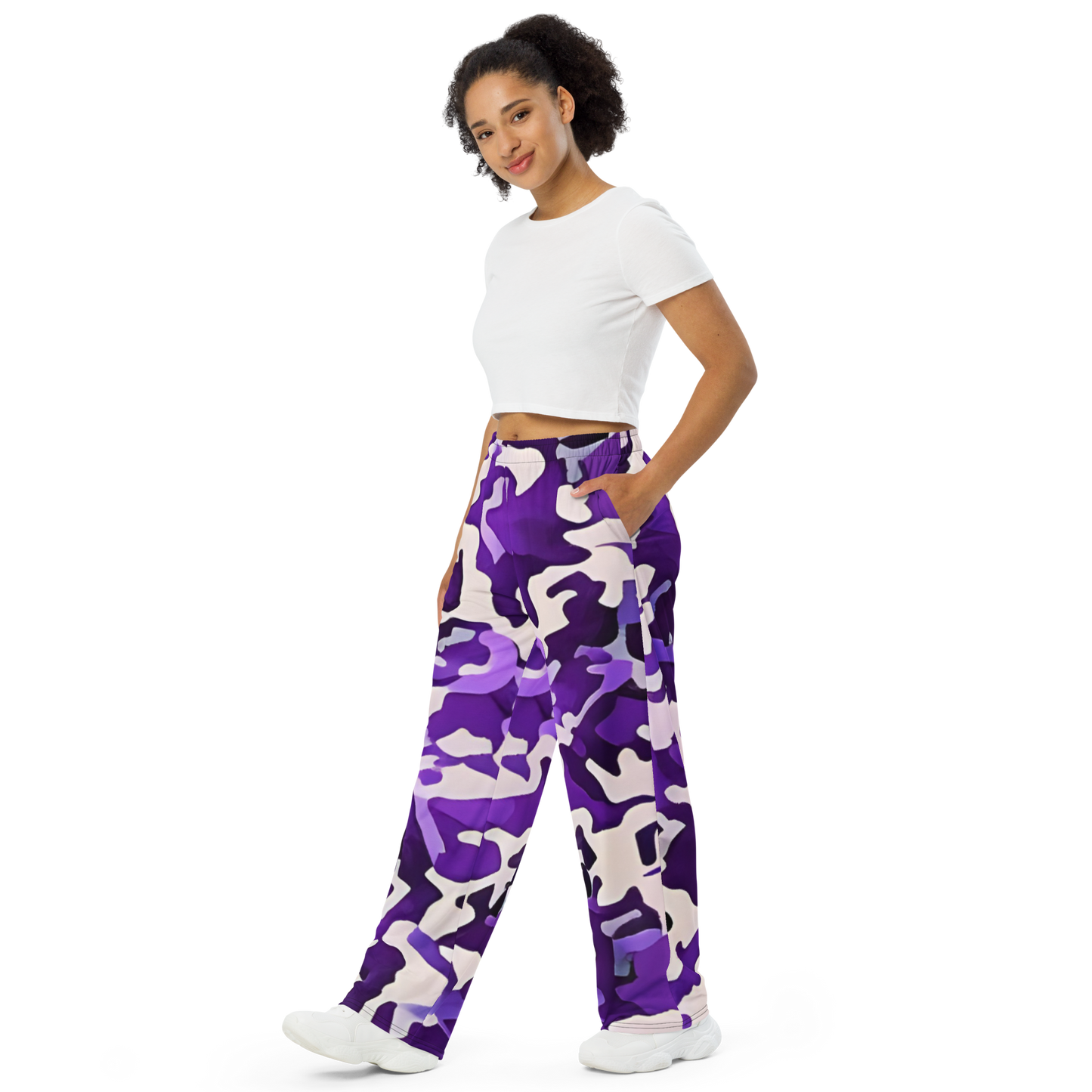 All-Over Print Unisex Wide-Leg Pants