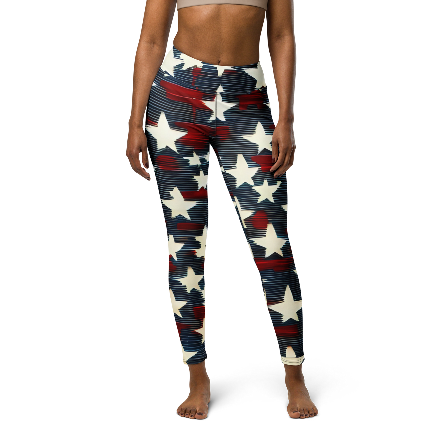 Liberty Threads: All-Over Print Yoga Leggings