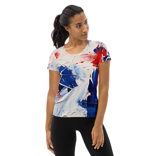 Liberty Threads: All-Over Print Women's Athletic T-Shirt