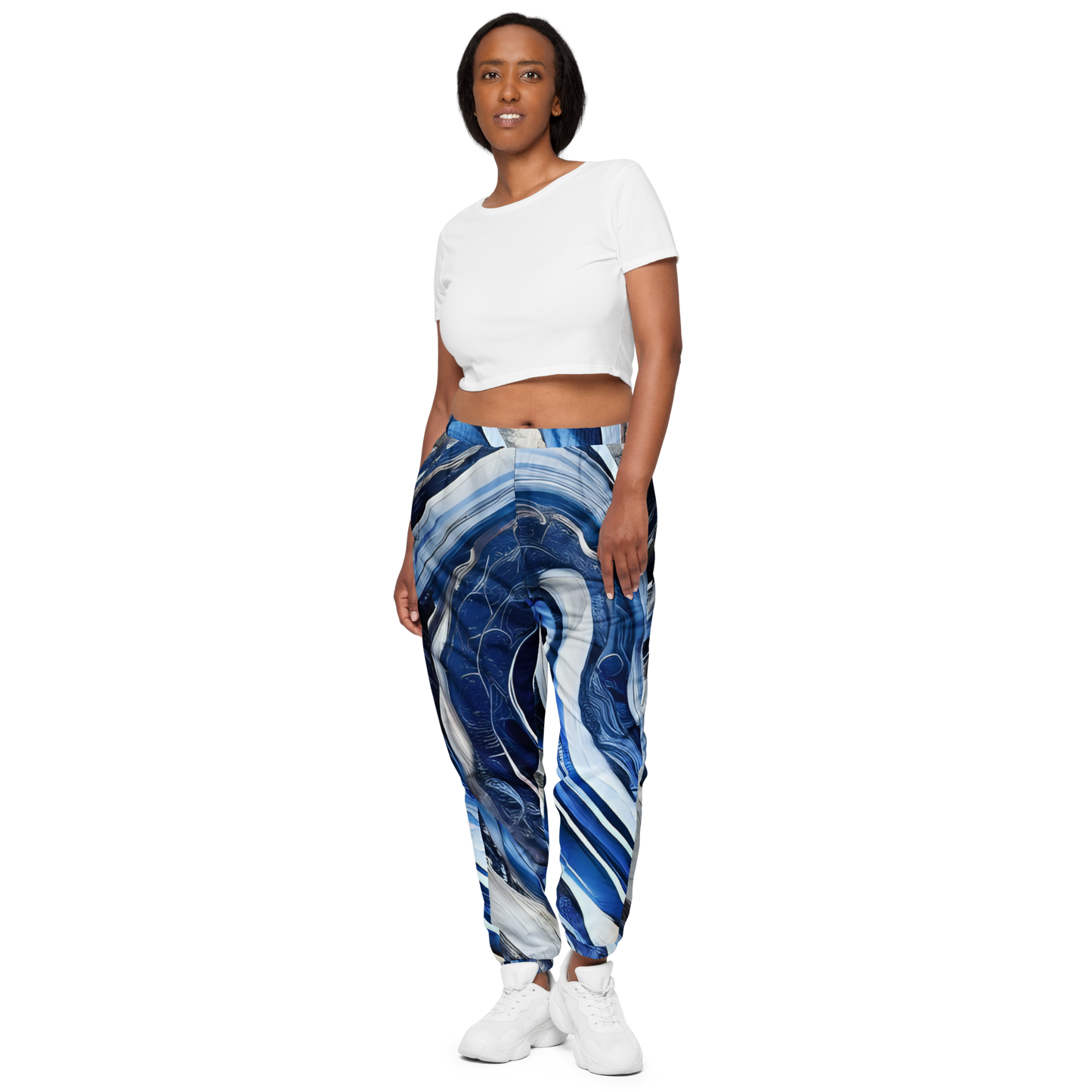 Cristina: All-Over Print Unisex Track Pants