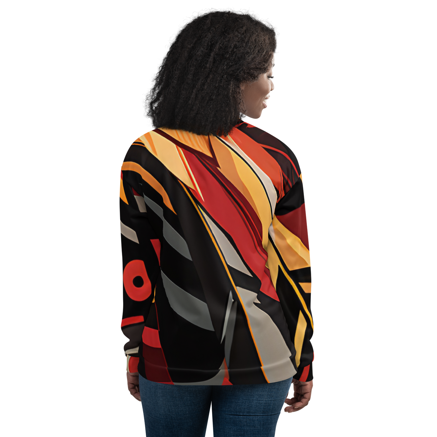 College Team Colors: All-Over Print Unisex Bomber Jacket