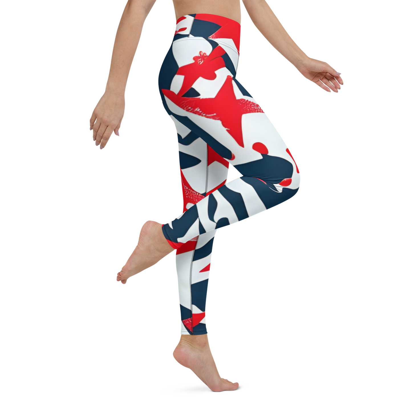 All-Over Print Yoga Leggings