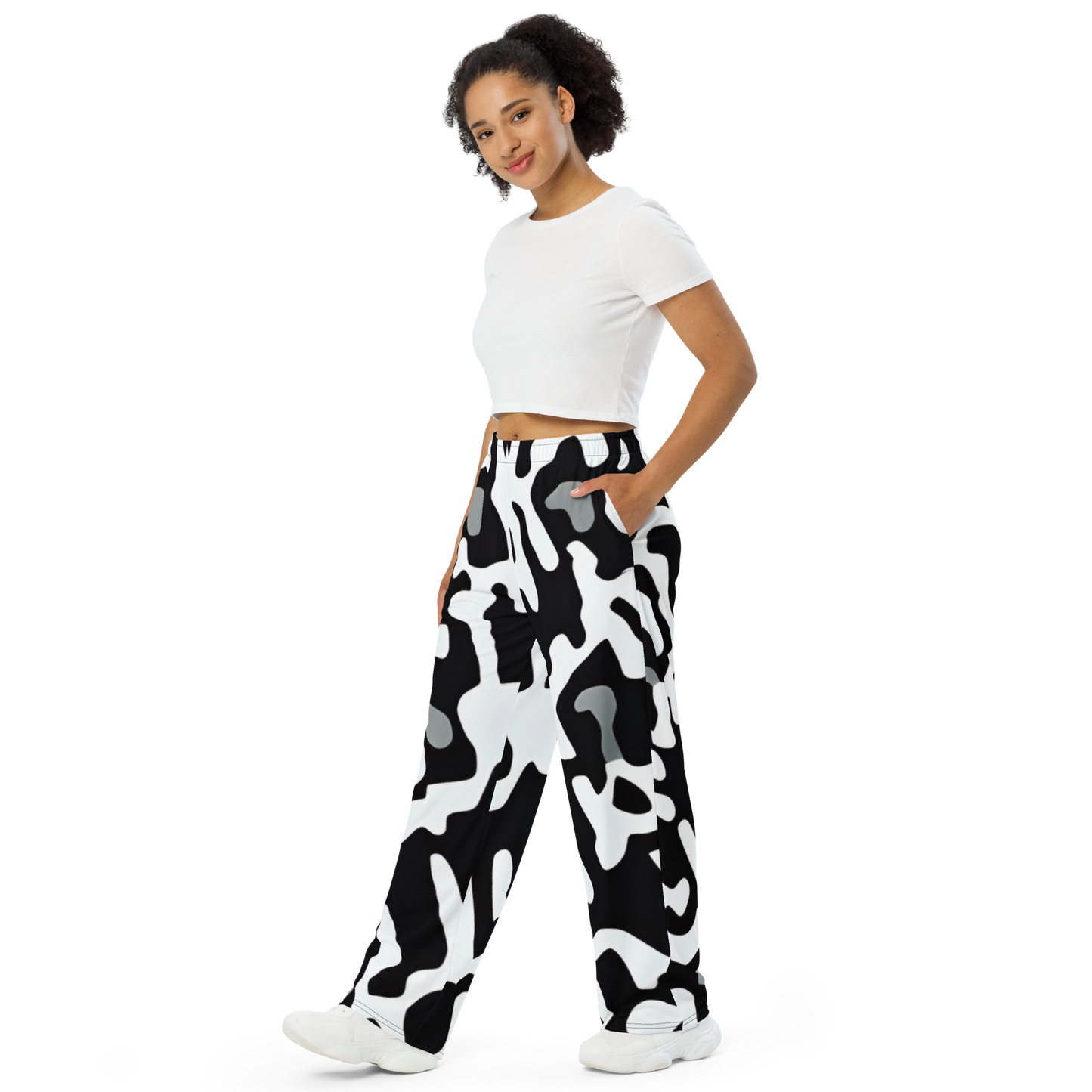 All-Over Print Unisex Wide-Leg Pants