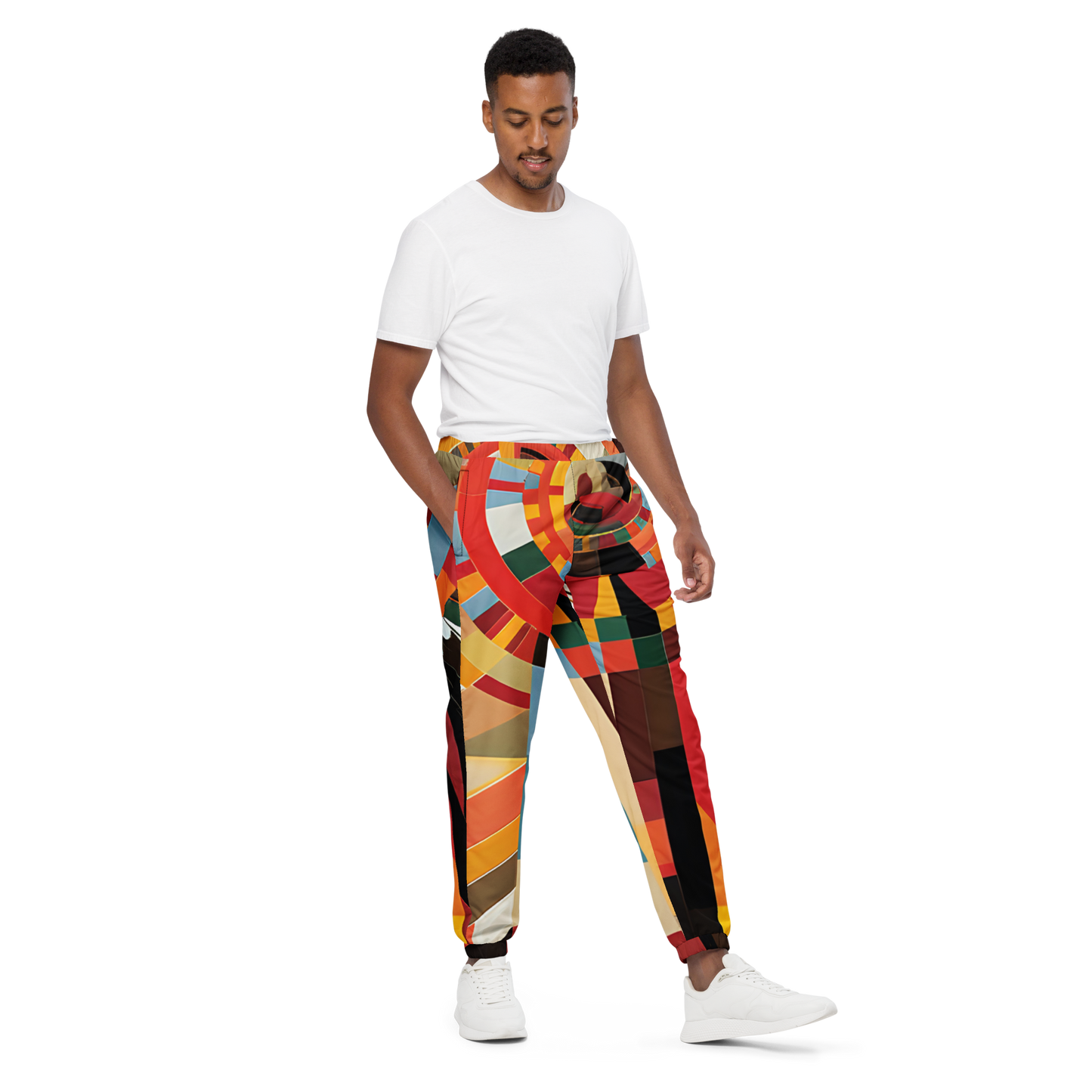 College Team Colors: All-Over Print Unisex Track Pants