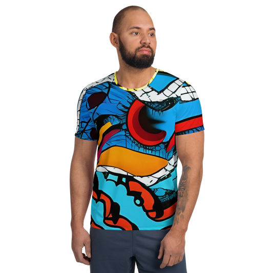 Pop Art: All-Over Print Men's Athletic T-Shirt