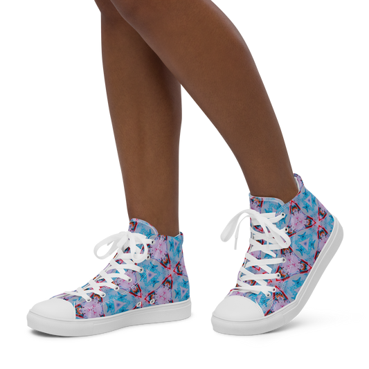 Shoes: Women's High Top Canvas Shoes