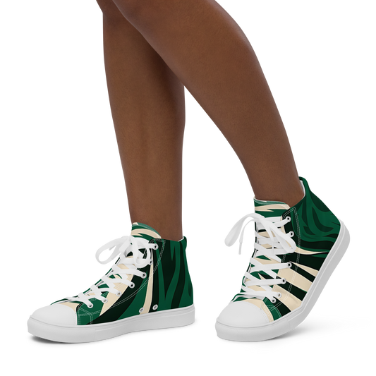 Pro Football: Women's High Top Canvas Shoes