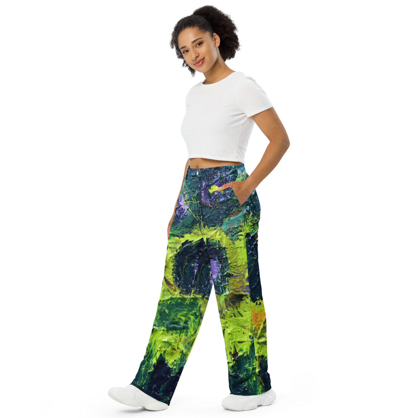 All-Over Print Unisex Wide-Leg Pants